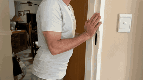 Horizontal push exercise