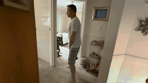 Kettlebell swing exercise